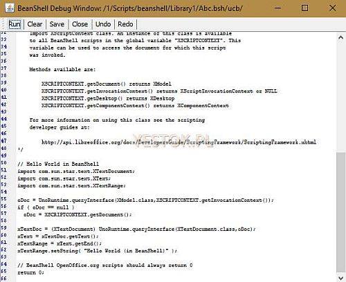 Makra w pakietach LibreOffice i Apache OpenOffice.